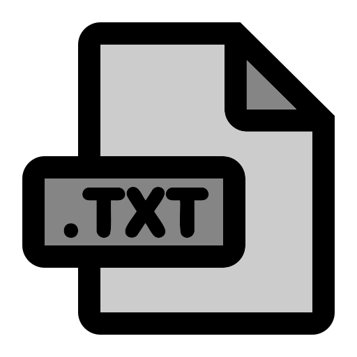 .txt icon